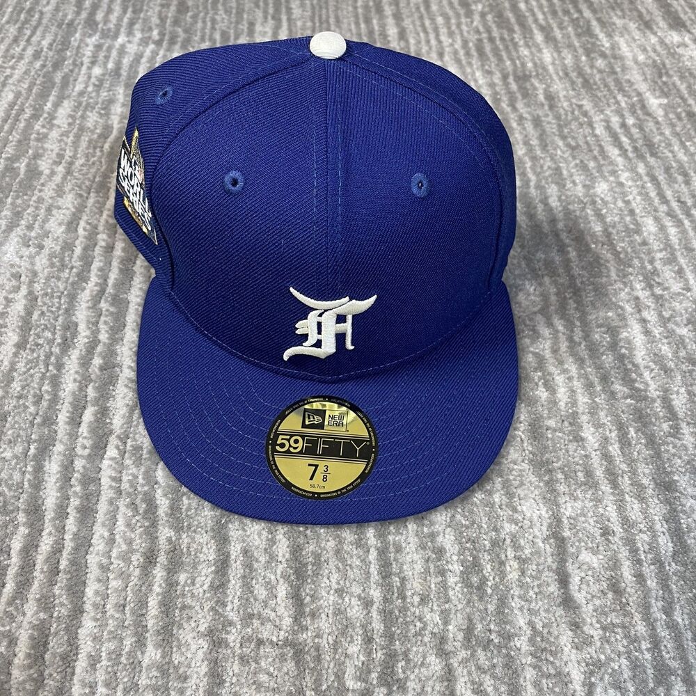 Los Angeles Dodgers World Series Fear Of God Hat Fitted 7 3/8 59FIFTY New Era